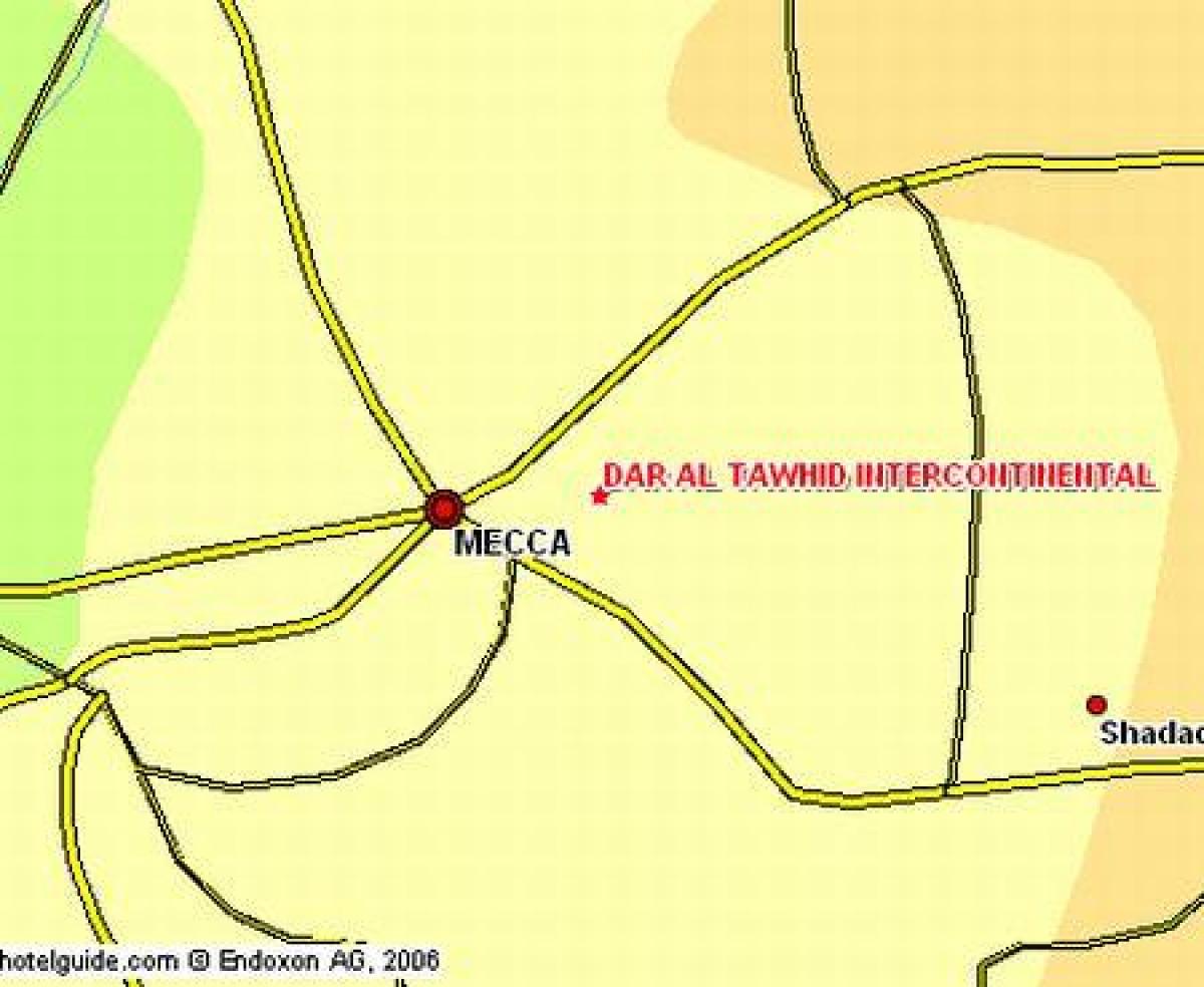 mapa de ibrahim khalil estrada Meca