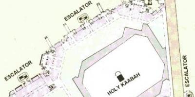 Mapa da Caaba sharif